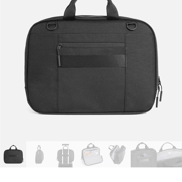Stylish Gray Laptop Bag for Men - Picture 3 of 14